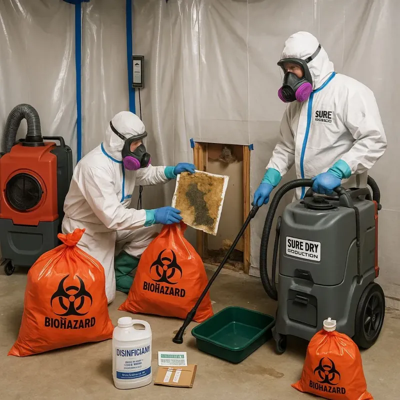 Contaminated Water Handling Protocols process in Iola, KS