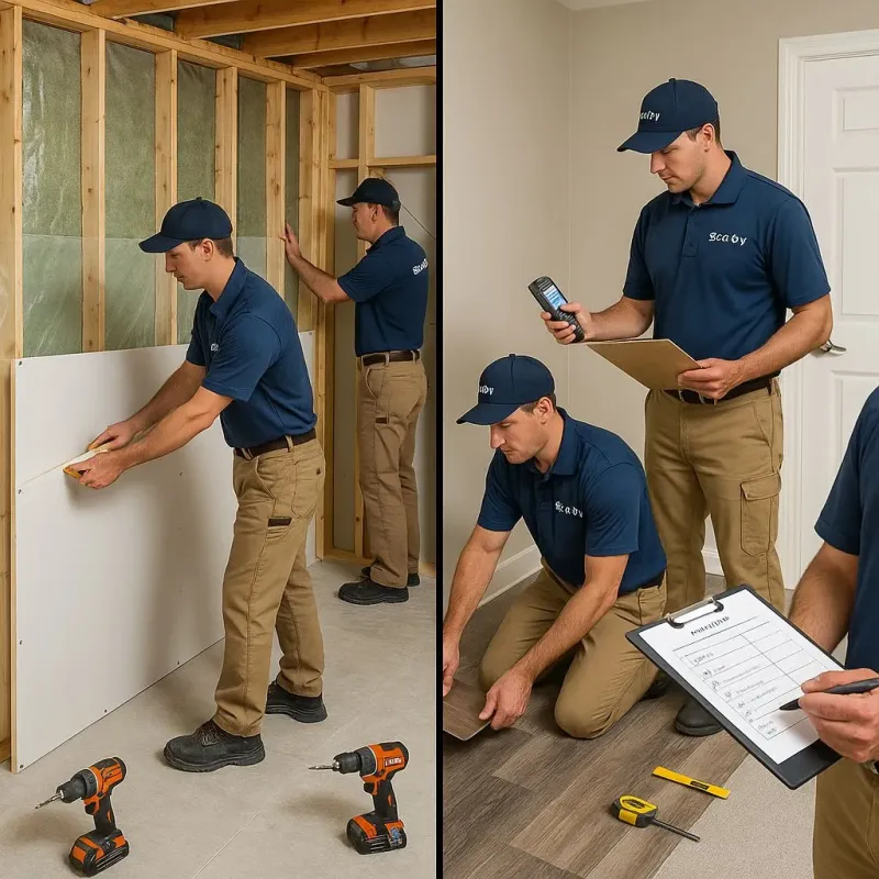 Repairs and Reconstruction process in Iola, KS